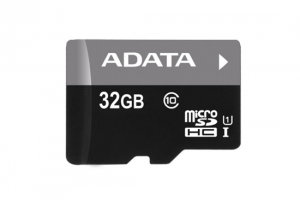 ADATA MicroSDHC karta 32GB UHS-I Class 10 + SD adaptér, Premier