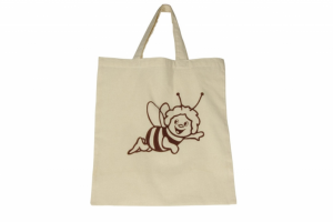Bavlněná taška se včelkou