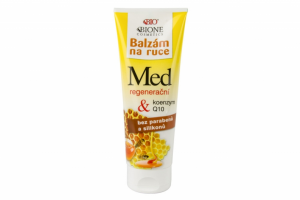 Bione Cosmetics Balzám na ruce výživný Med + Q10 205 ml