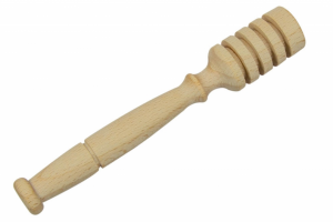 Dřevěná naběračka medu - medovka 13 cm