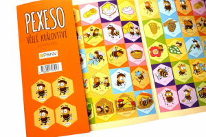 Pexeso Včelí království - česko-anglické