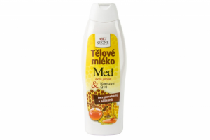 Tělové mléko Med + Q10 Bione cosmetics 500 ml